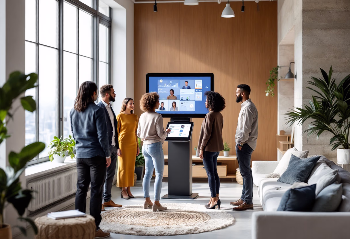 image of tech solutions demonstration (for a hr tech)